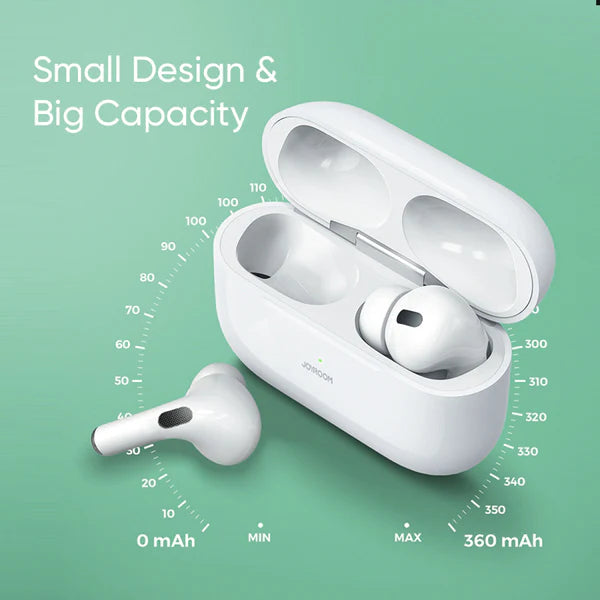 T03S PRO JOYROOM TWS Active Noise Cancelling ANC Earbuds With Premium Case