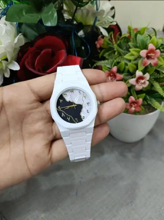 Aura watch marble Design Black and White Aura watch
