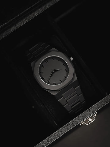 Black Arabic Aura Watch